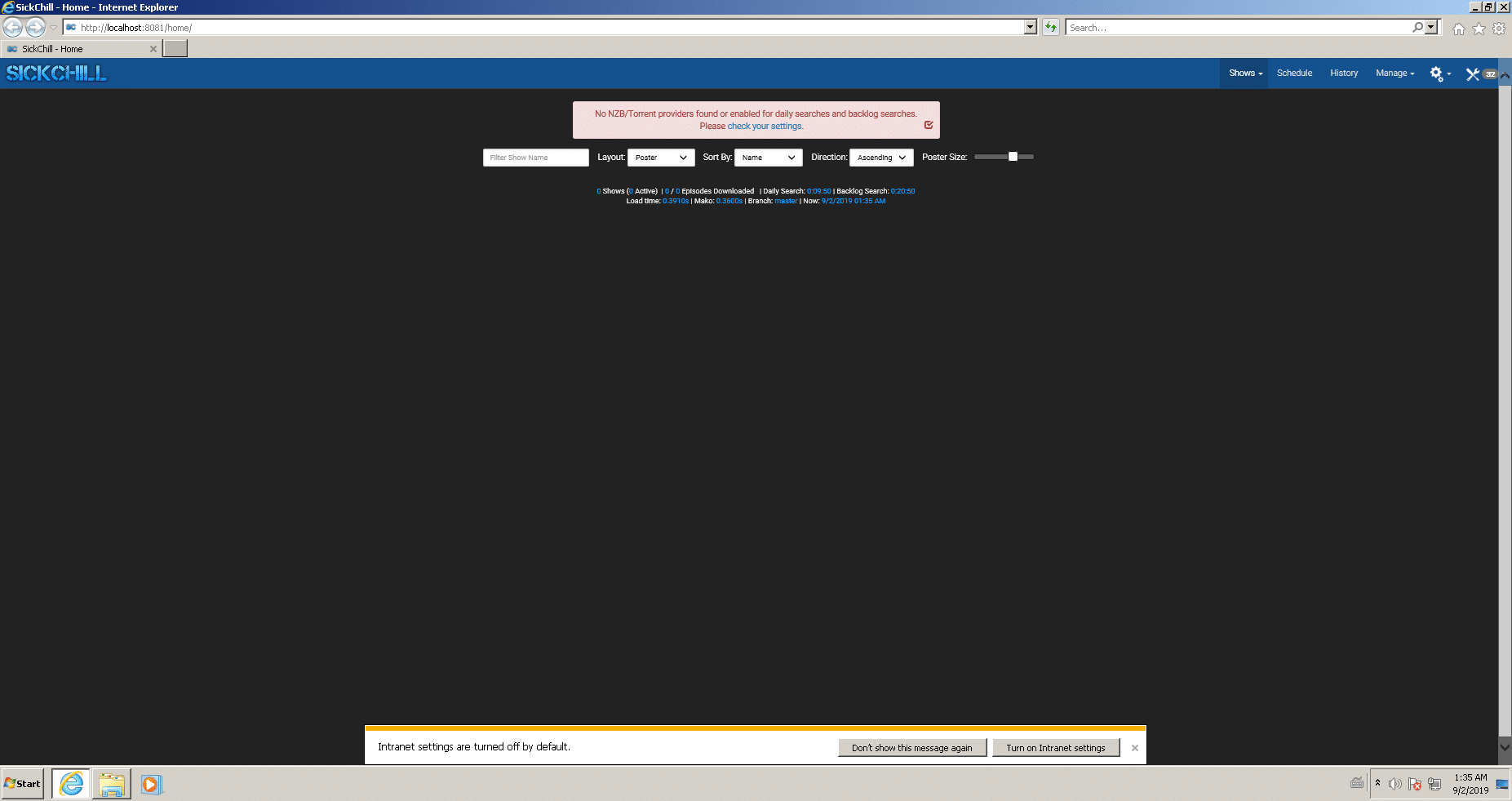 sickchill nzb search sickchill nzb search